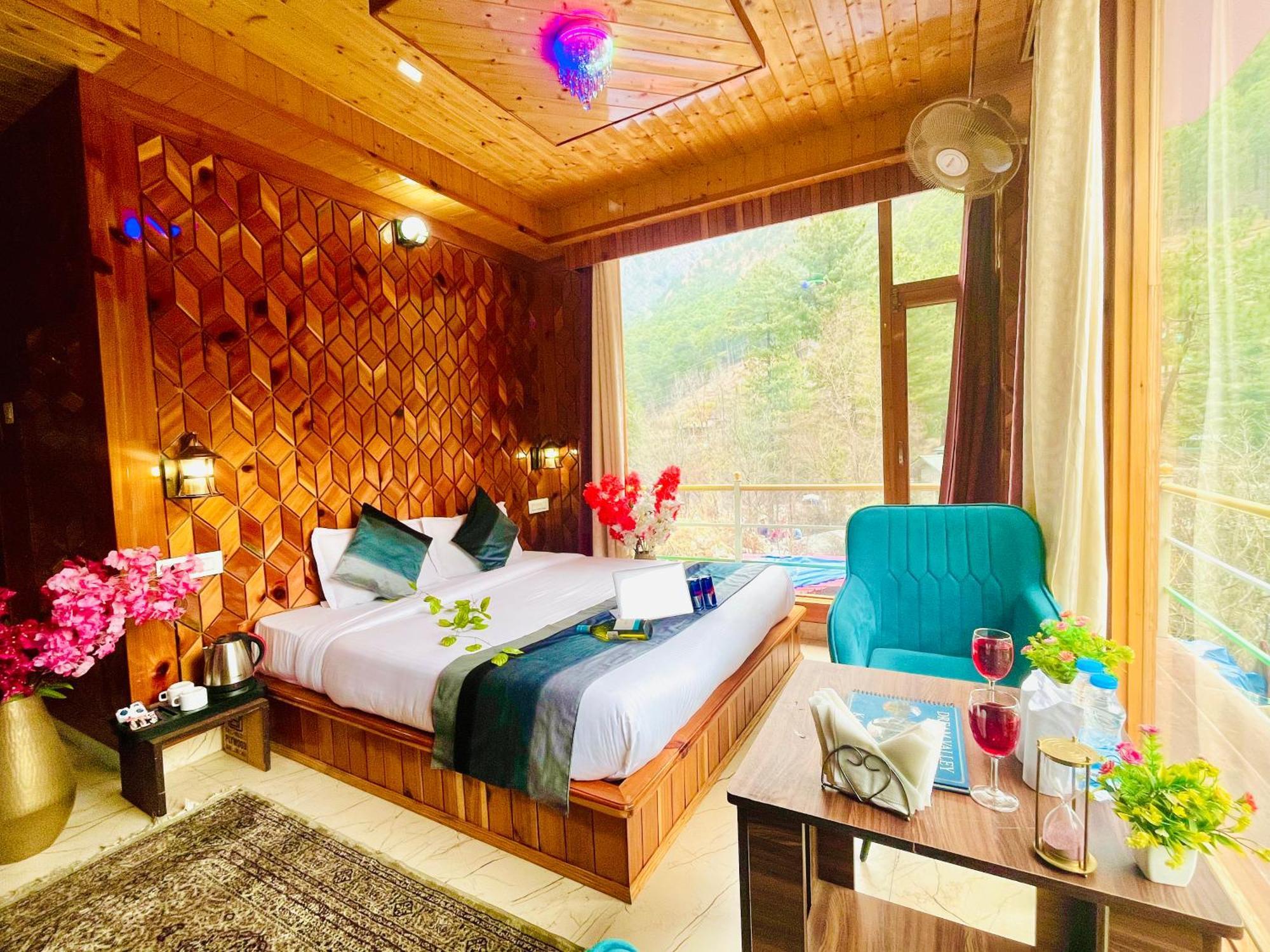 Hotel Dream Valley Kasol #Near Mall Road #River View #Parking #Gaming Zone #Open Terrace #Restaurant Экстерьер фото