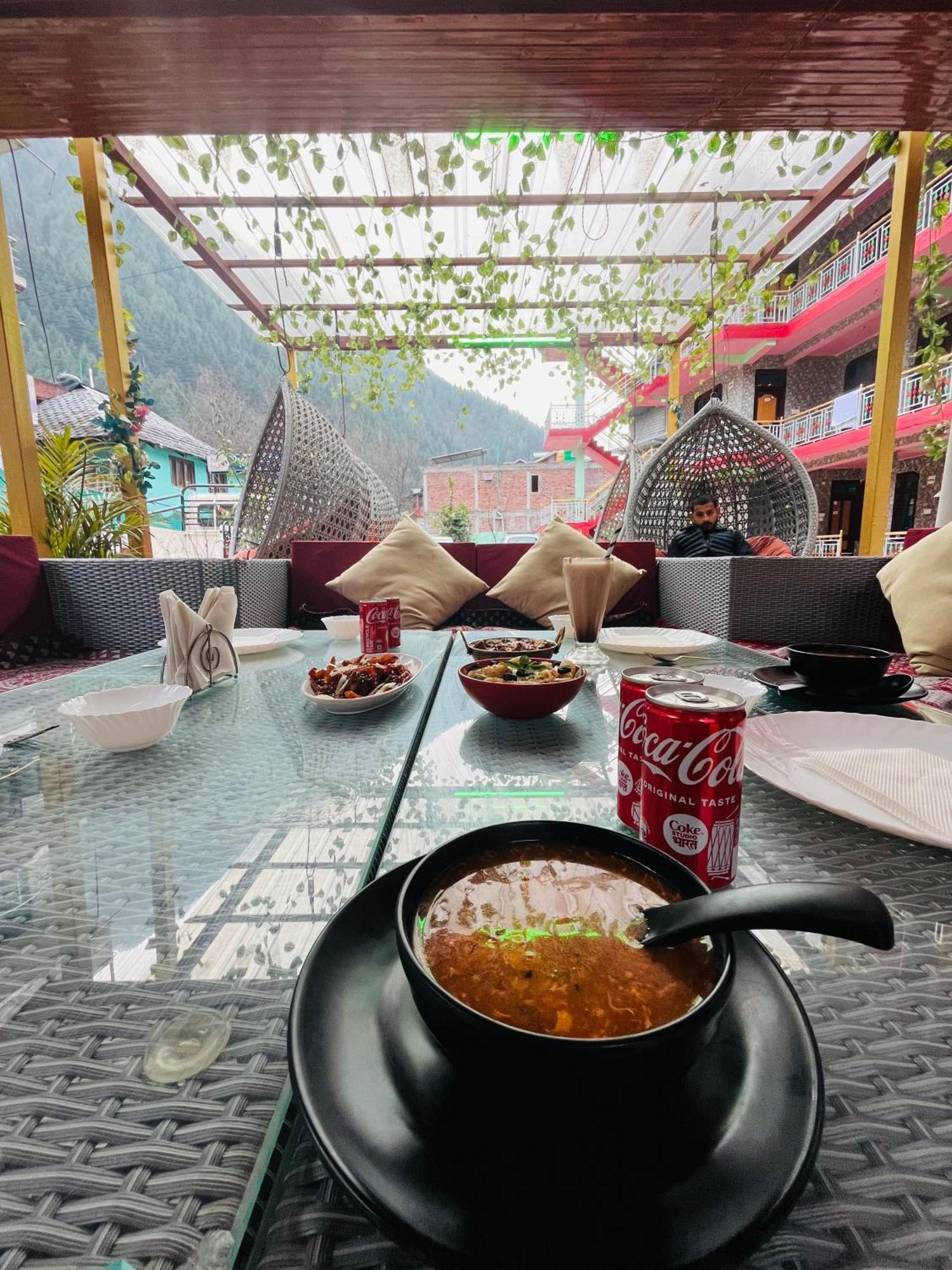 Hotel Dream Valley Kasol #Near Mall Road #River View #Parking #Gaming Zone #Open Terrace #Restaurant Экстерьер фото